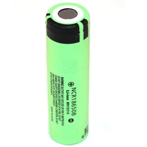 Panasonic Ncr18650b 3400mah Flat Top Rechargeable Li Ion Battery Vape It Now