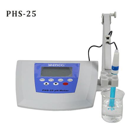 New Digital Ph Meter Laboratory For Phs C Ct Desktop Ph Value Ph