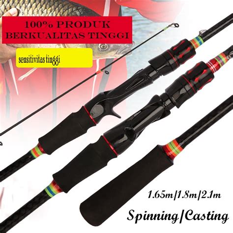 Jual Haiyi Fishing Carbon Fiber Spinning Fishing Rod Max Drag Kg