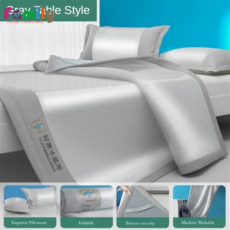 Summer Mattress Air Conditioning Comforter Ice Silk Fiber Naked