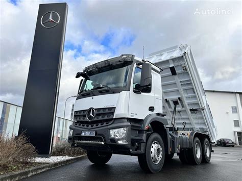 Sklápač Mercedes Benz Arocs 2646 K 6x4 Meiller Kipper Bordmatik na