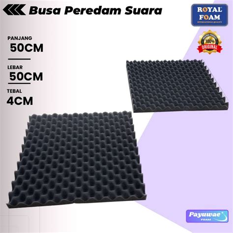 Jual Busa Peredam Suara Ruangan X X Cm Dinding Kamar Studio Musik