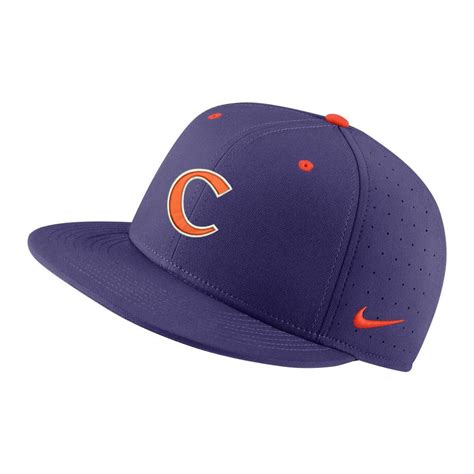 Clemson Clemson Nike Aero True Fitted Baseball Cap Alumni Hall