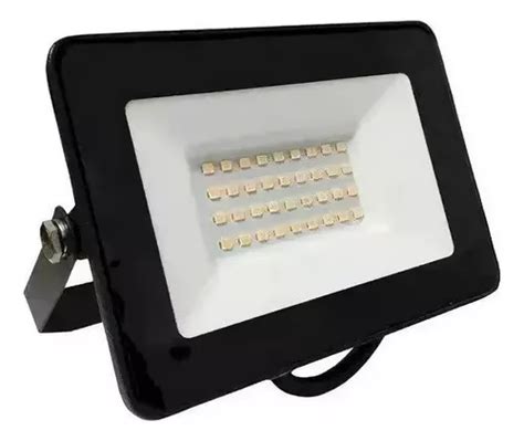 Reflector Led Exterior W Proyector Ip Intemperie Color De La