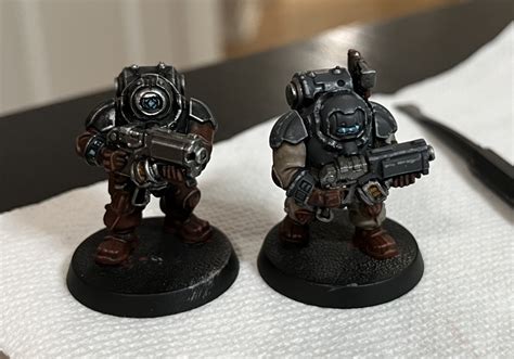 Votann Test Paint Schemes Requesting Feedback R Warhammer40k