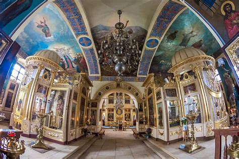 Rusia Borovsk Kota Tua Ortodoksi Kekristenan Gereja Katedral