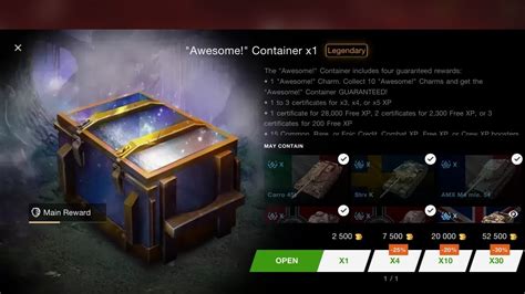 Opening 30 Awesome Containers WoT Blitz YouTube