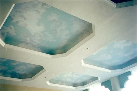 Easy Way To Paint Clouds On Ceiling Shelly Lighting