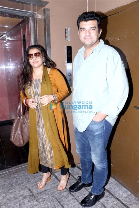 Vidya Balan Snapped With Her Husband Siddharth Roy Kapur At PVR Juhu