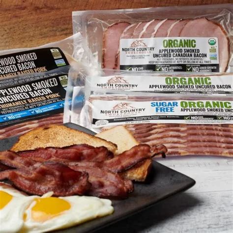 Order Bacon Online Uncured Organic Applewood Smoked Bacon North