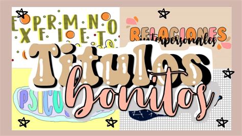 Títulos Bonitos En Powerpoint 🌺 Fernanda Youtube