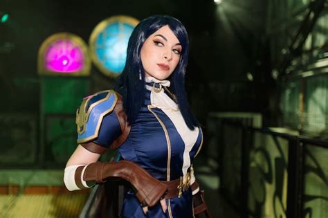 Caitlyn Arcane League Of Legends Cosplay Costume Custom Made Etsy