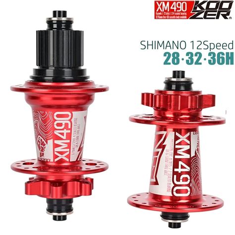 Koozer XM490 Micro Hub Para Mountain Bike 12 Velocidades MS Core Freio