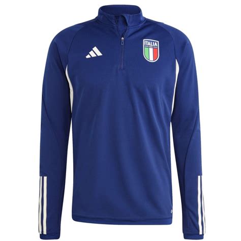 Tuta Tecnica Allenamento Blu Nazionale Italia Adidas