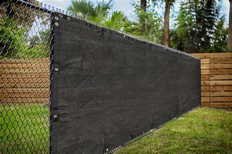 Chain Link Fence Privacy Screen