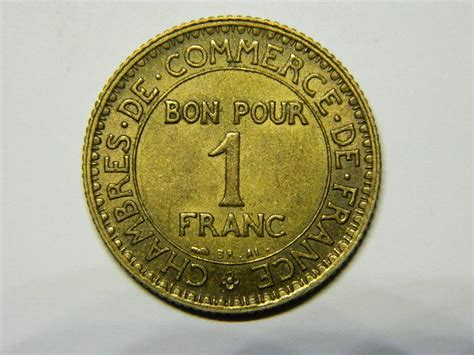 Franc Chambre De Commerce Sup Eb Numisup Monnaies