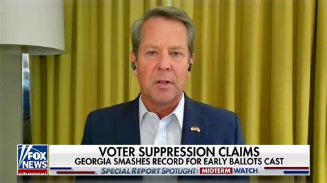 Nobody Thinks Dems Voter Suppression Claims Makes Sense Brian Kemp