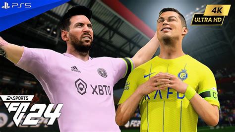 Ea Fc 24 Inter Miami Vs Al Nassr Messi Vs Ronaldo One Last Dance Riyadh Season Cup Ps5