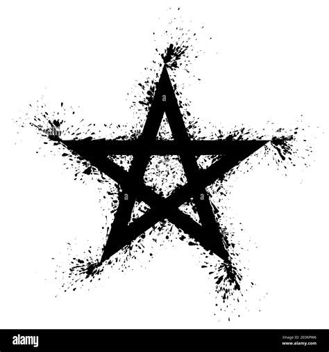 Pentangle Symbol Black And White Stock Photos And Images Alamy