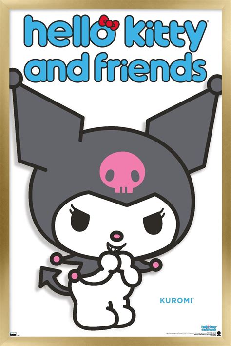 Hello Kitty and Friends: Hello - Kuromi Feature Series Wall Poster, 22. ...