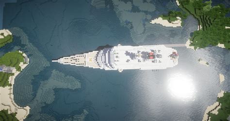 Azzam Yacht The Worlds Biggest Yacht Minecraft Map