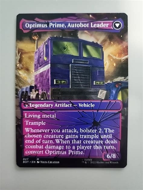 Mtg Optimus Prime Hero Autobot Leader Transformers Shattered