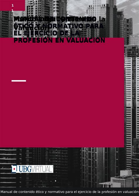 Calam O Manual De Contenido Tico Y Normativo Para El Ejercicio De La