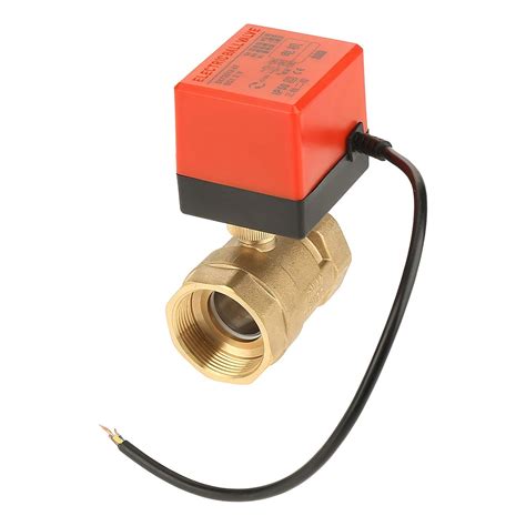 Dc V Electric Ball Valve G Dn Way Brass Motorized Actuator