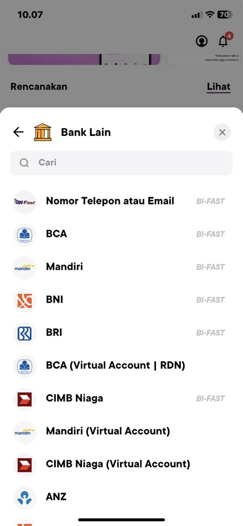 Cara Transfer Bank Jago Ke Virtual Account Bca Via Atm Dan M Banking