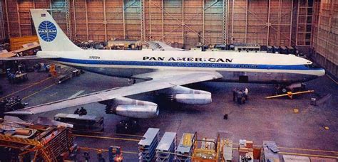 Pan American World Airways Boeing 707 121 N707pa Clipper Boeing