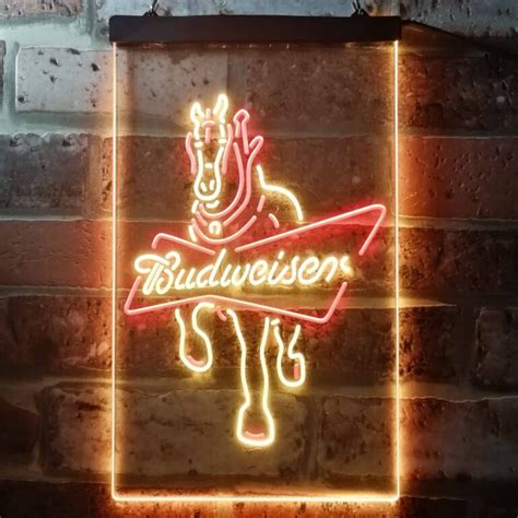 Budweiser Stag 1 Led Neon Sign Neon Sign Led Sign Shop Whats Your Sign