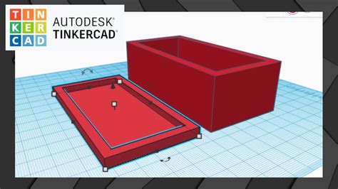 How To Design A Box With Lid In 3d Printing Youtube