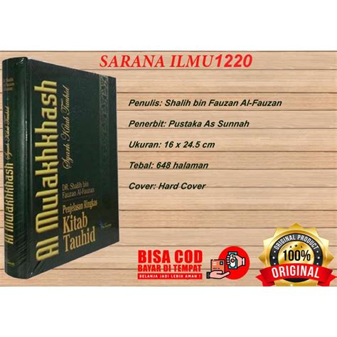 Jual Al Mulakhkhash As Sunnah Syarah Kitab Tauhid Penjelasan