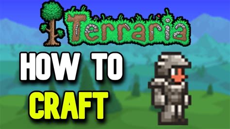 How To Make An Iron Armor Set In Terraria Quick Tutorial Youtube