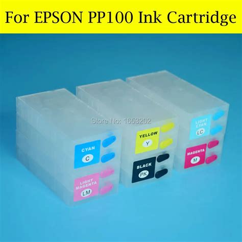 3 Set Empty PP 100 Ink Cartridge For Epson PP100 PP 100N PP 100AP PJIC1