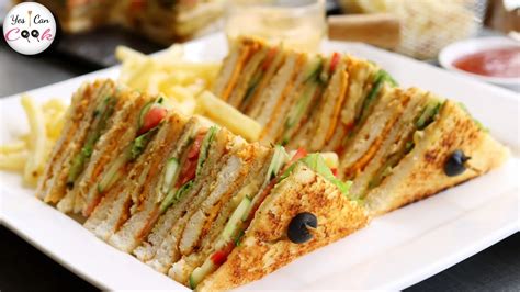 Club Sandwich Original Restaurant Recipe By YES I CAN COOK YouTube