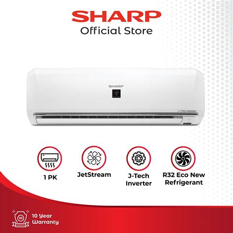 Jual Sharp Ah Xp Uhy Ac Split Pk J Tech Inverter With Plasmacluster