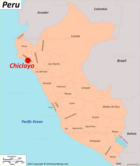 Chiclayo Map | Peru | Detailed Maps of Chiclayo (Santa María de los Valles de Chiclayo)