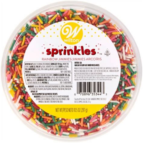 Wilton® Rainbow Sprinkles™ Jimmies 105 Oz Frys Food Stores