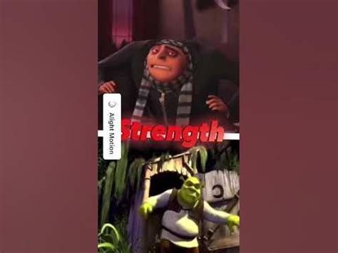 Gru vs Shrek #edit #viral #naruto #anime #memes #shorts - YouTube