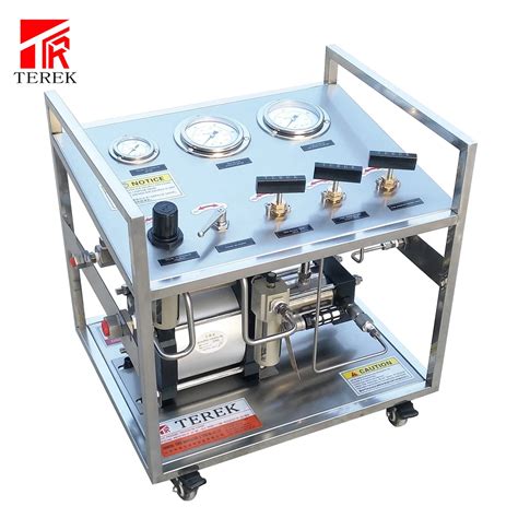 Terek Pneumatic Hydrogen Nitrogen Co2 Gas Recovery Booster Pump Equipment China Hydrogen Gas