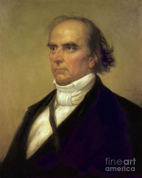 Daniel Webster 1848 Painting By George Peter Alexander Healy Fine