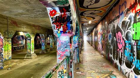 Exploring The Underground Krog Street Tunnel In Atlanta Ga