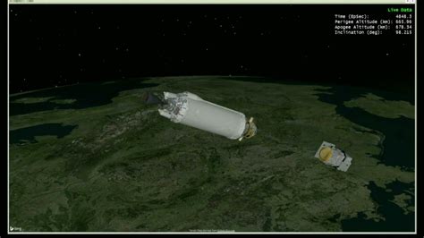 Landsat 9 Spacecraft Separation Youtube