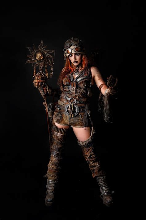 Postapocaliptic Woman Costume Idea Apocalyptic Fashion Warrior