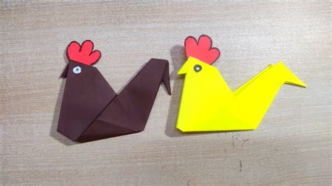 Origami Chicken In Just Minutes Very Simple Youtube