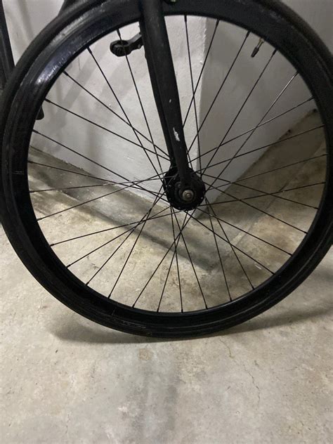 Fixie Wheelset Laced To Quando Hubs Sports Equipment Bicycles And Parts