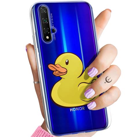 Etui Do Huawei Nova 5T Honor 20 Wzory Bez Tła Naklejki Sticker