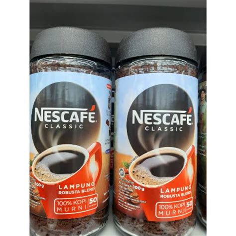 Jual NESCAFE CLASSIC KOPI NESCAFE CLASSIC KOPI ROBUSTA Shopee Indonesia