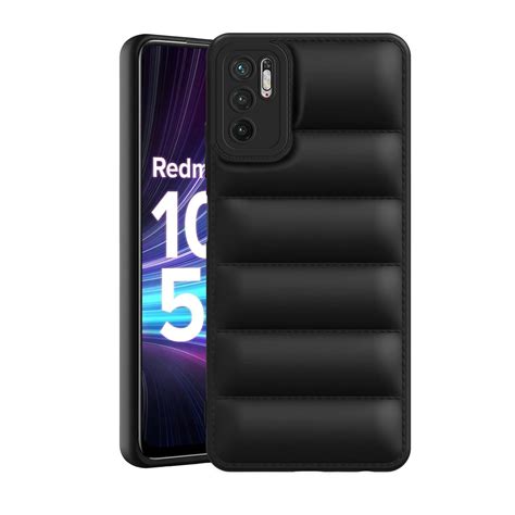 Plus Puffer Case Camera Protection Soft Back Cover For Redmi Note 10t 5g Poco M3 Pro 5g